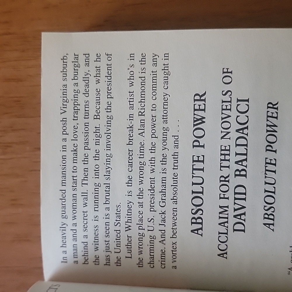 Collection Of David Baldacci Paperback Books - Picture 6 of 7